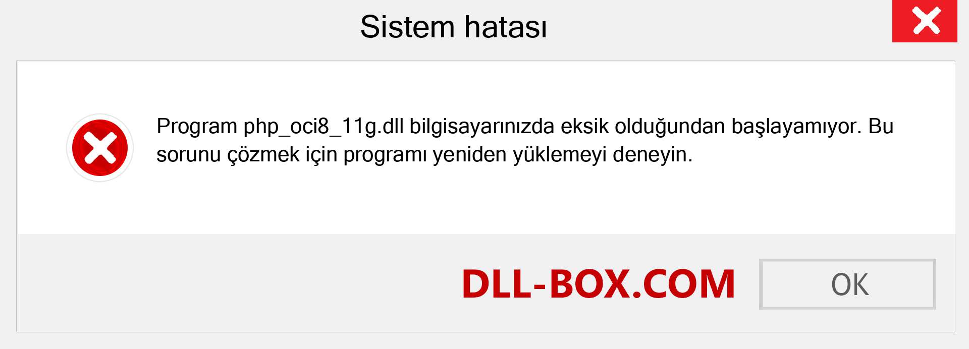 php_oci8_11g.dll dosyası eksik mi? Windows 7, 8, 10 için İndirin - Windows'ta php_oci8_11g dll Eksik Hatasını Düzeltin, fotoğraflar, resimler